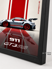 Track Icon Porsche 911 GT3 RS Statement Frame