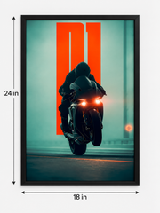 Rush Mode Midnight Rider Statement Frame