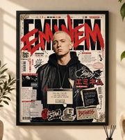 Eminem “Slim Shady” Hip-Hop Legend Frame