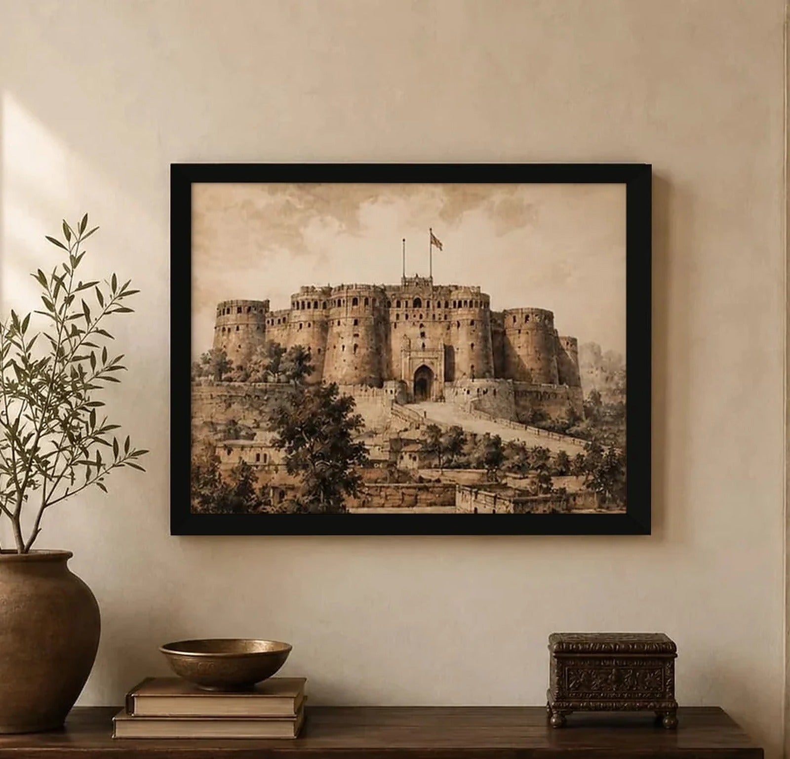 Shahi Qila Lahore Heritage Frame