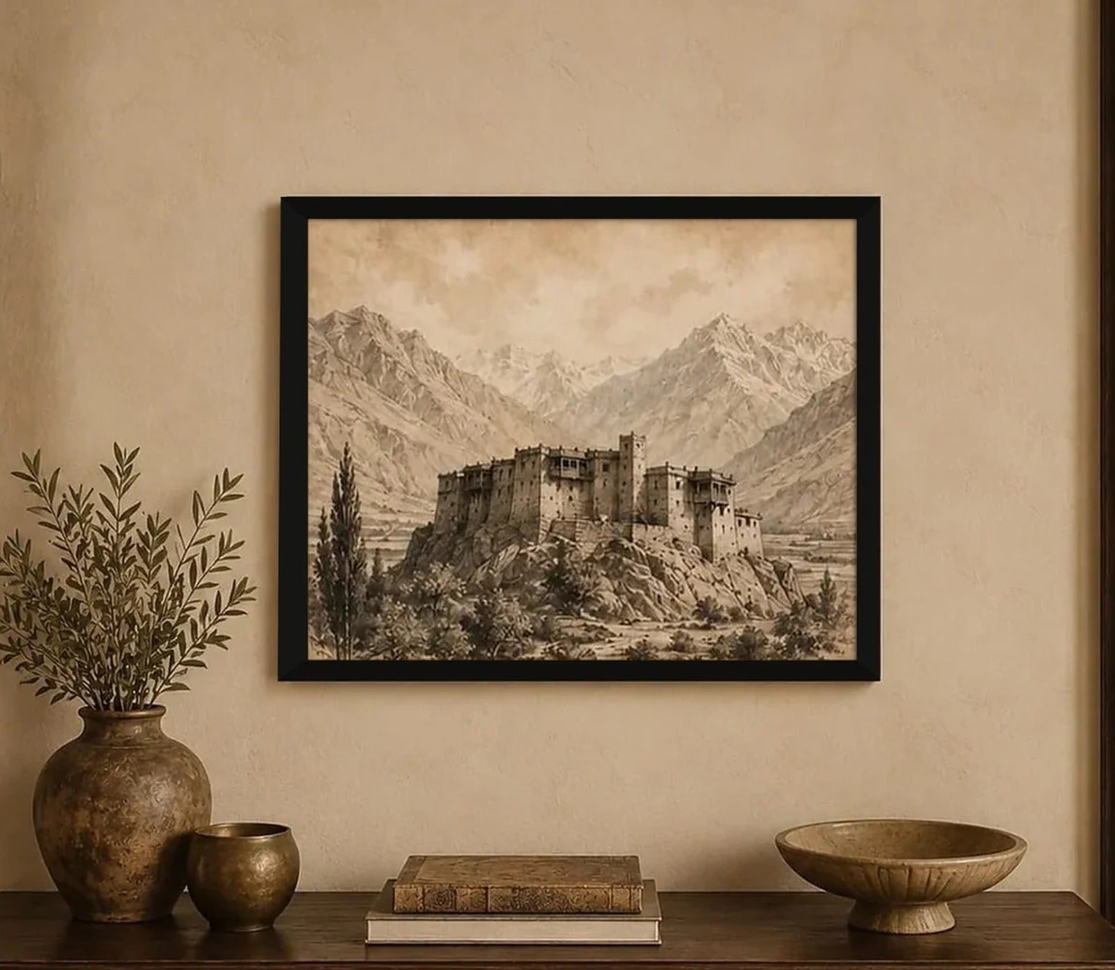 Baltit Fort Hunza Heritage Frame