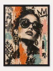 Urban Muse Pop Art Framed Wall Art