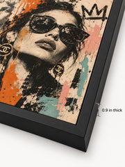 Urban Muse Pop Art Framed Wall Art