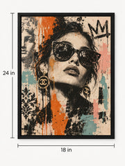 Urban Muse Pop Art Framed Wall Art