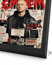 Eminem “Slim Shady” Hip-Hop Legend Frame