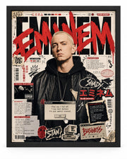 Eminem “Slim Shady” Hip-Hop Legend Frame